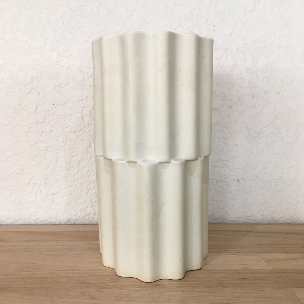 Ella Reweti Stacked Vase Large - Chalk