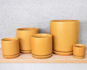 Cylinder Pot w/s - Matt Sunset